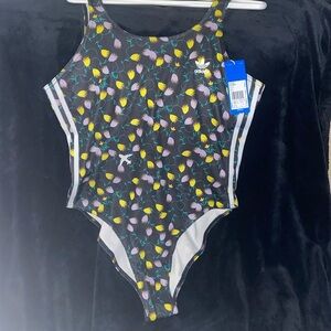 Adidas flower bodysuit